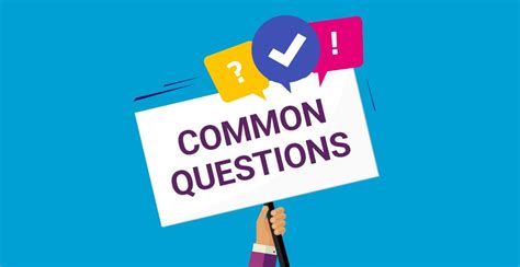 common questions and concerns