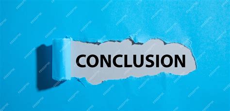 Conclusion and Next Steps