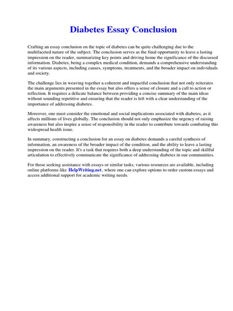 Conclusion on pre-diabetes