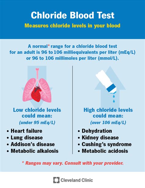 Consequences of Low Chloride Blood Test Results