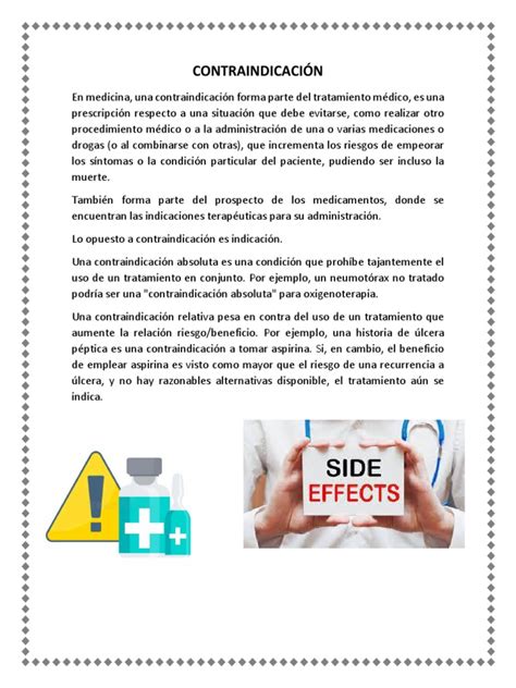 Contraindicaciones de la Hidrocodona y Acetaminofén