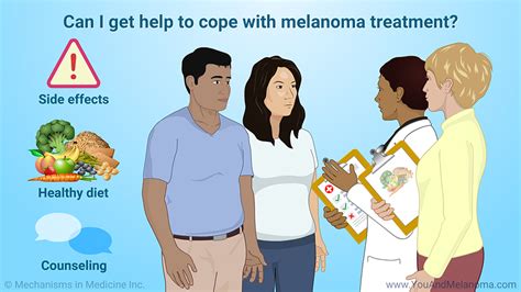 Coping with melanoma skin cancer