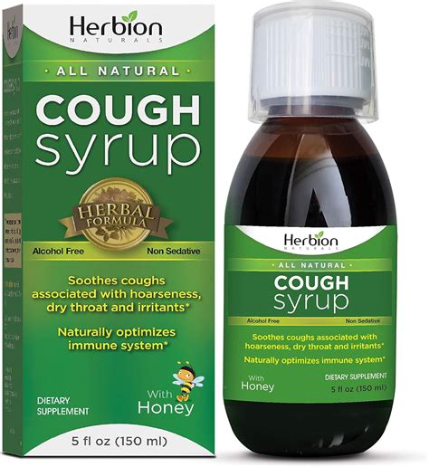 cough syrup types