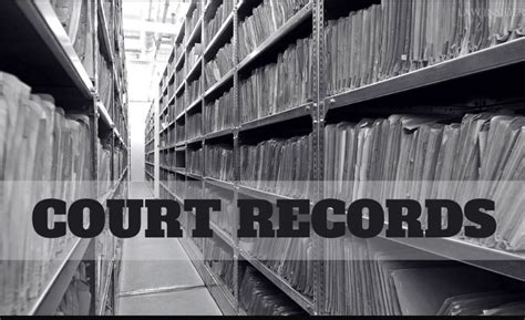 Court Records and the Media