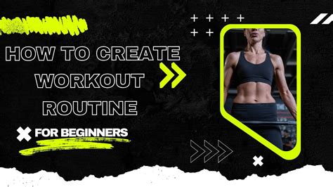 creating a workout routine