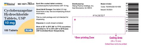 cyclobenzaprine dosage