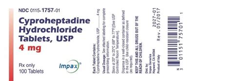 cyproheptadine side effects