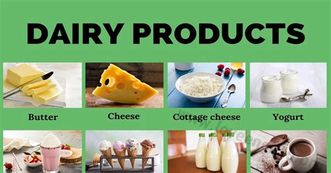 dairy products