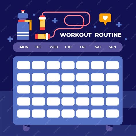 Designing workout routine