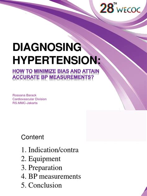 diagnosing hypertension in women