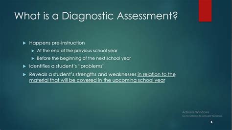 Diagnosis and Assessment