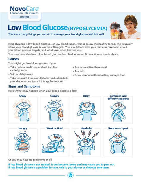 Diagnosis of Low Glucose Levels