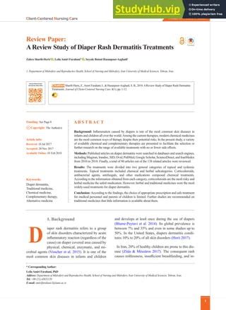 Kesimpulan Diaper Rash