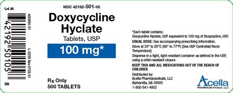 Doxycycline Hyc 100mg FAQs