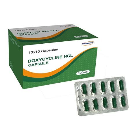 Doxycycline Hyc 100mg interactions and contraindications