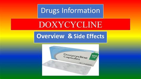 doxycycline overview
