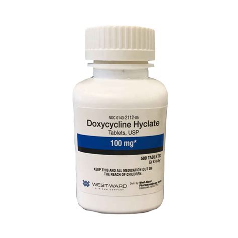 Doxycycline Storage