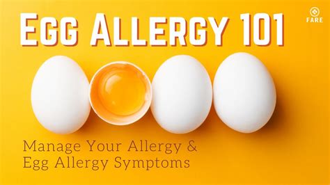Egg allergy and lifestyle
