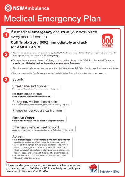 Emergency Health Care Insurance Plan