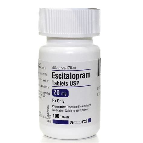 escitalopram 20mg