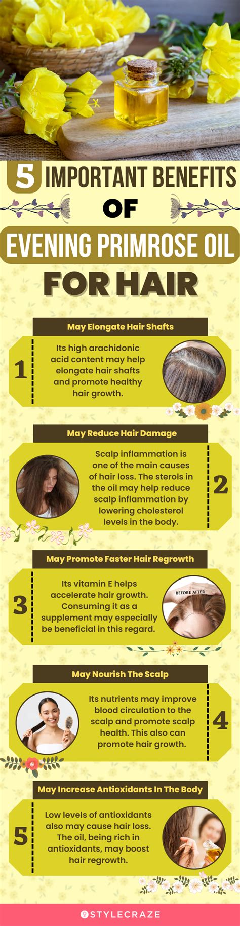 evening primrose oil hair growth