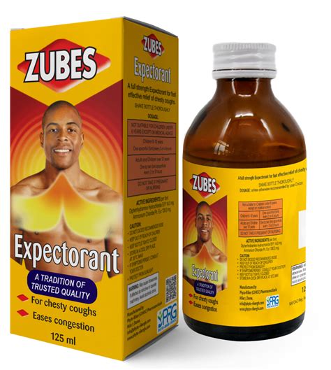 expectorant cough medicine allergies
