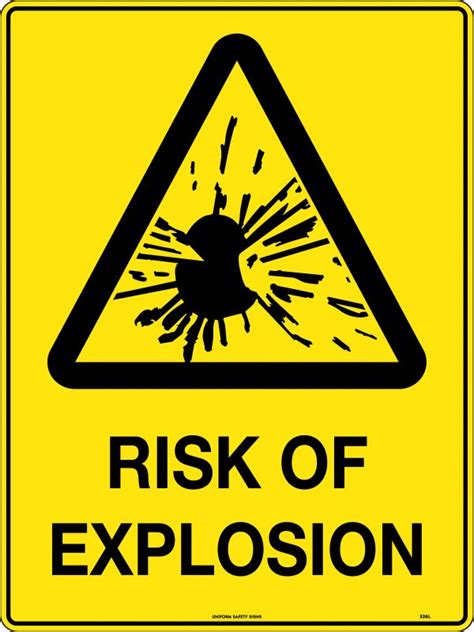Explosions and Burns Risk
