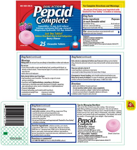 Famotidine Dosage and Administration