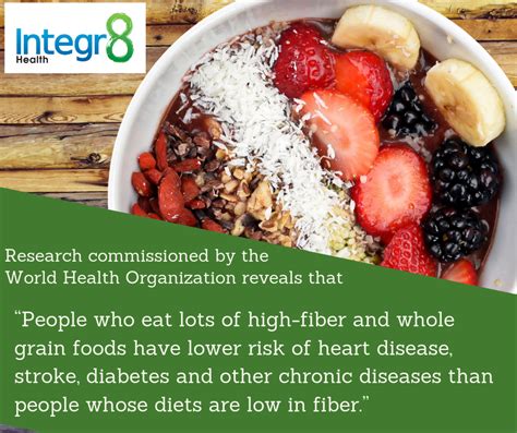 Fiber and chronic diseases