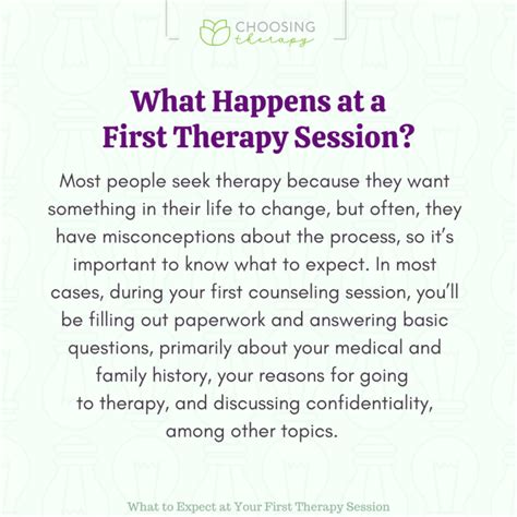 First Therapy Session