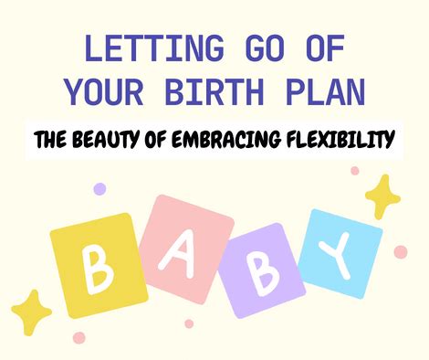Flexibility and Birth Plans