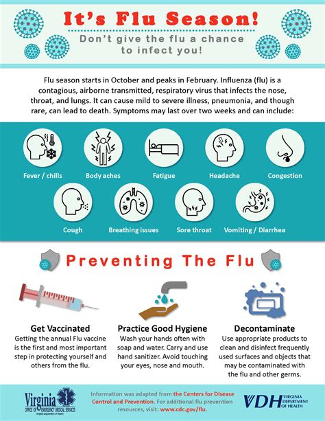 Flu season graph
