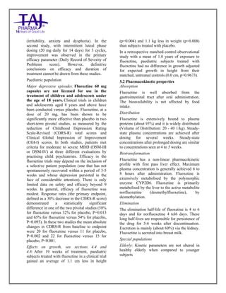 fluoxetine conclusion