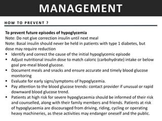 Future Directions in Hypoglycemia Management