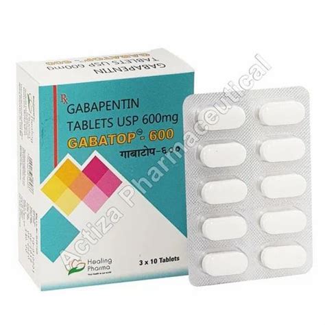 Gabapentin 600mg tablets
