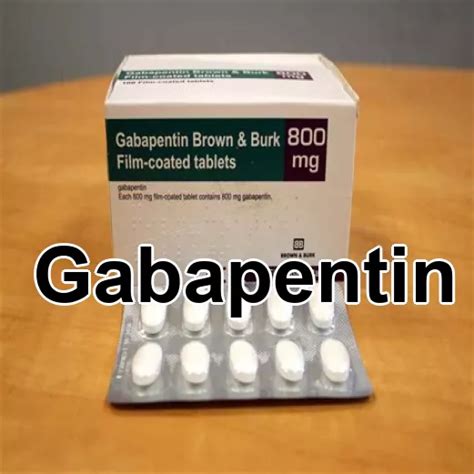 Gabapentin medication