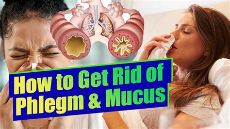 Ways to get rid of excess mucus