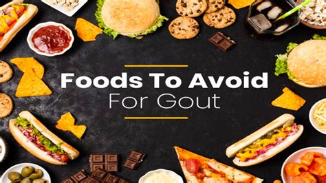 gout causing foods