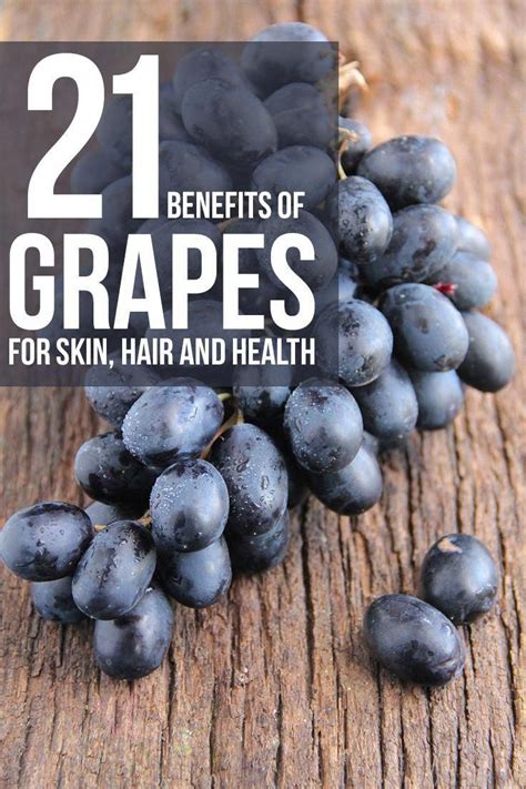 grapes hair health