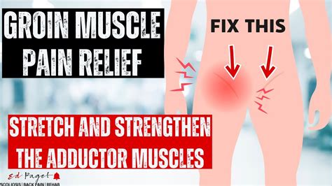 Groin Muscle Pain Prevention
