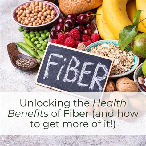 Health Benefits of Fiber