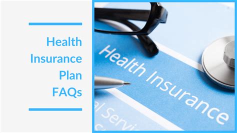 health plan faqs