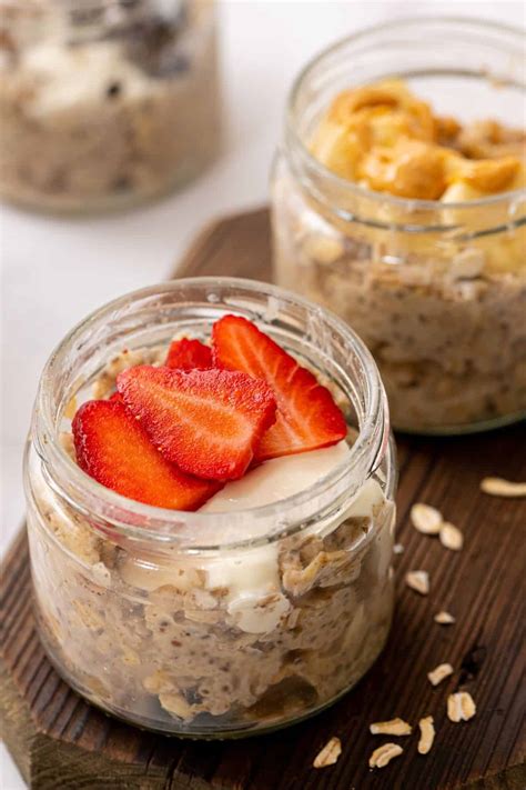 healthy overnight oats variations