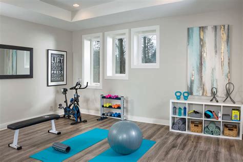 home workout space