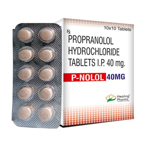 How Propranolol 40mg Tablet Works