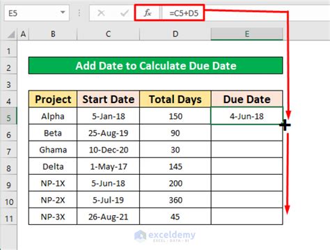 due date calculation