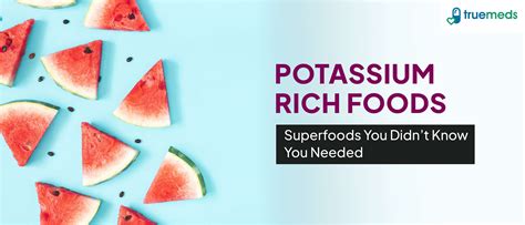how to incorporate potassium rich foods