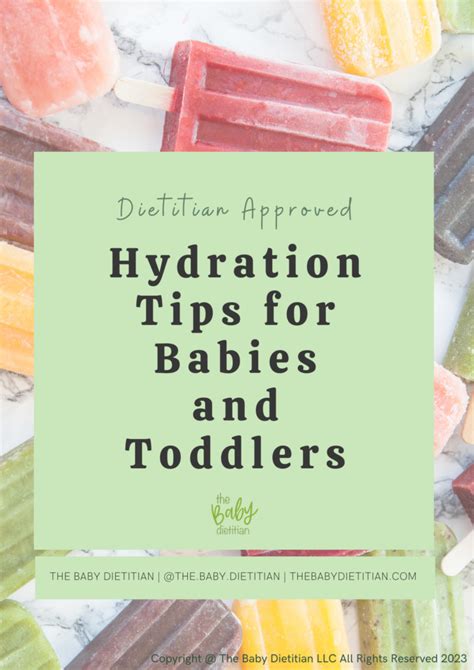 hydrating infants