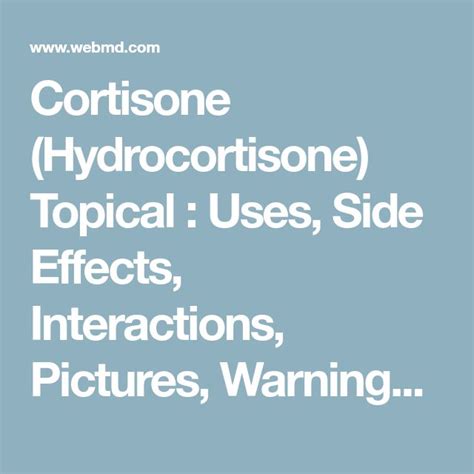 hydrocortisone uses