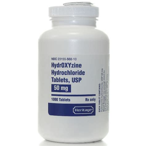 Hydroxyzine HCl kidney disease
